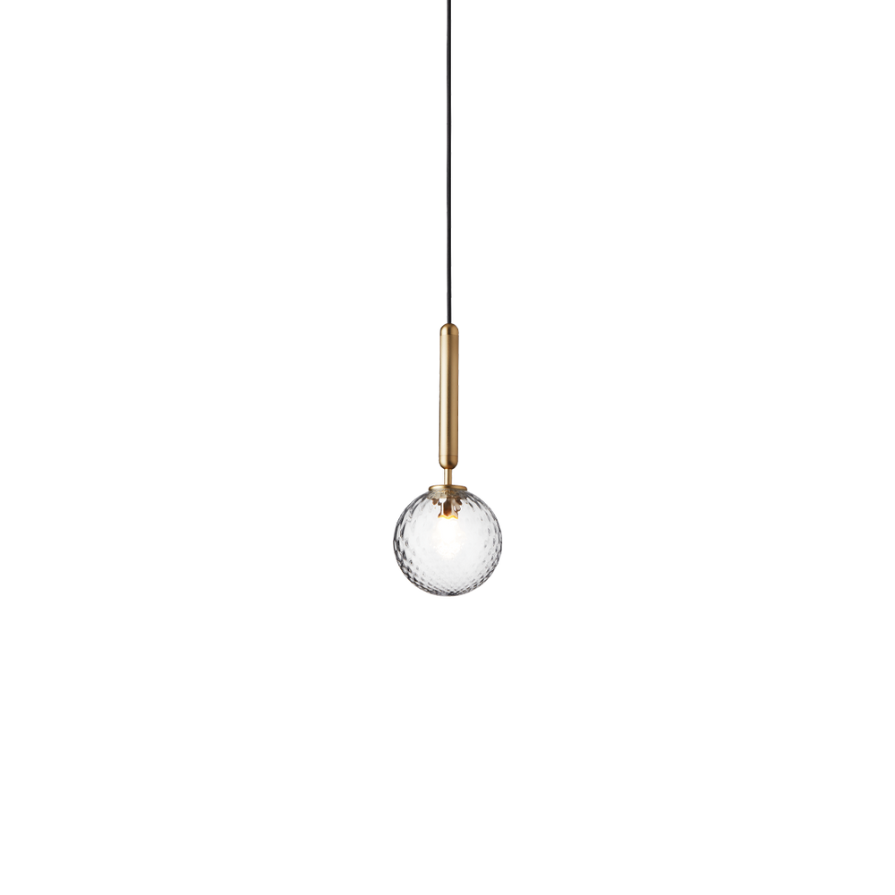 Lora | Nowoczesna szklana lampa wisząca o kulistym kształcie
