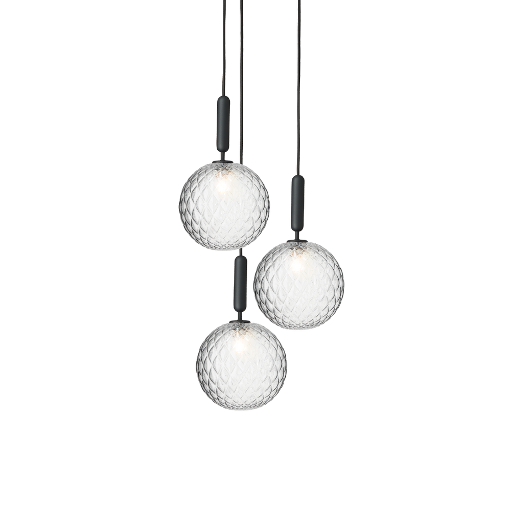 Lora | Nowoczesna szklana lampa wisząca o kulistym kształcie