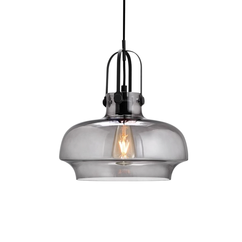 Florano | Lampa wisząca ze szkła opalowego