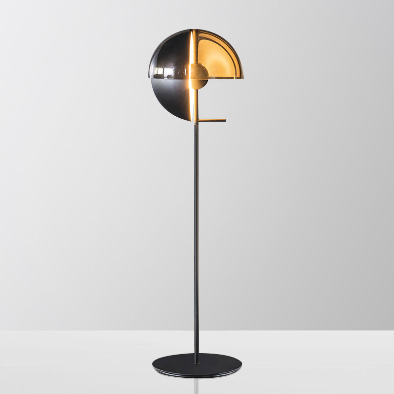 Arvella | Lampa podłogowa w stylu retro o półkulistym kształcie
