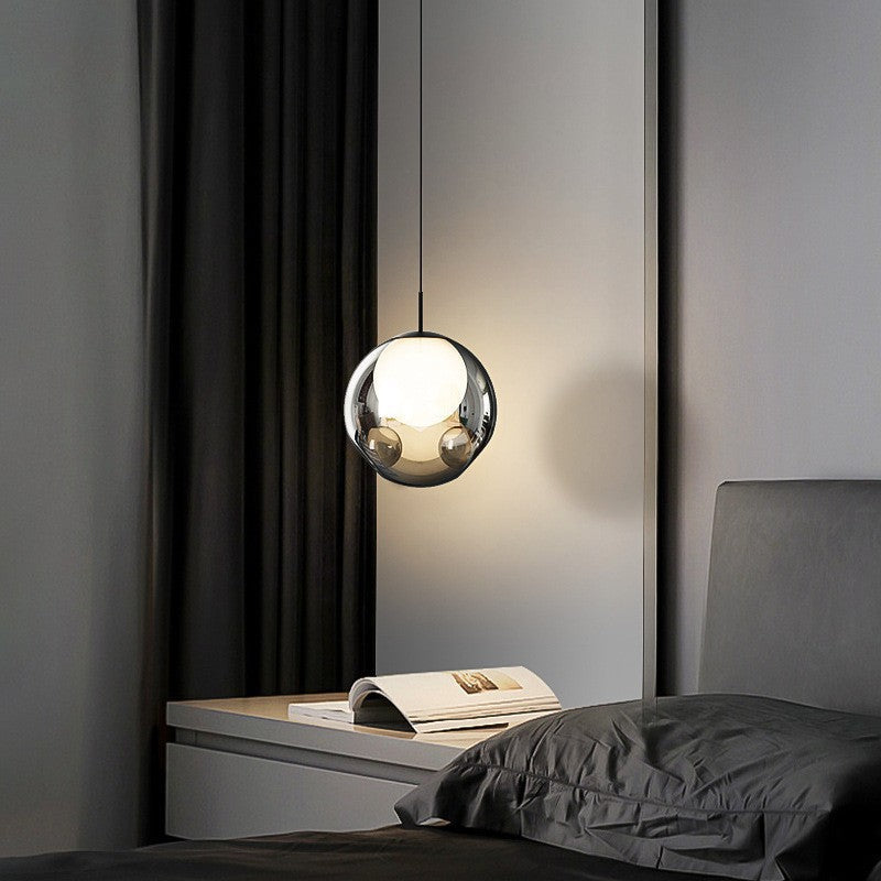 Elyra | Lampa wisząca z kulą ze szkła lustrzanego