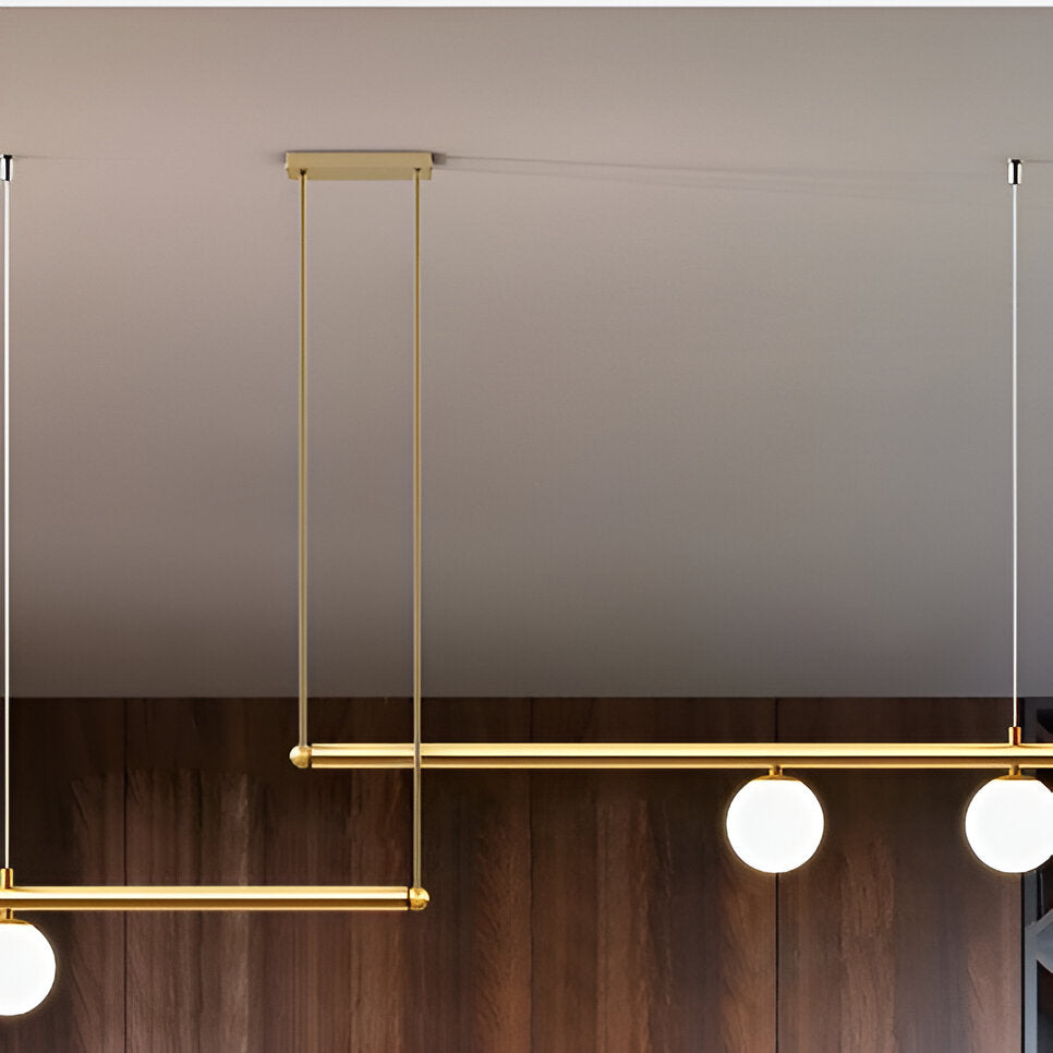 Lana | Nordic Linear Lampa wisząca do stołu jadalnego
