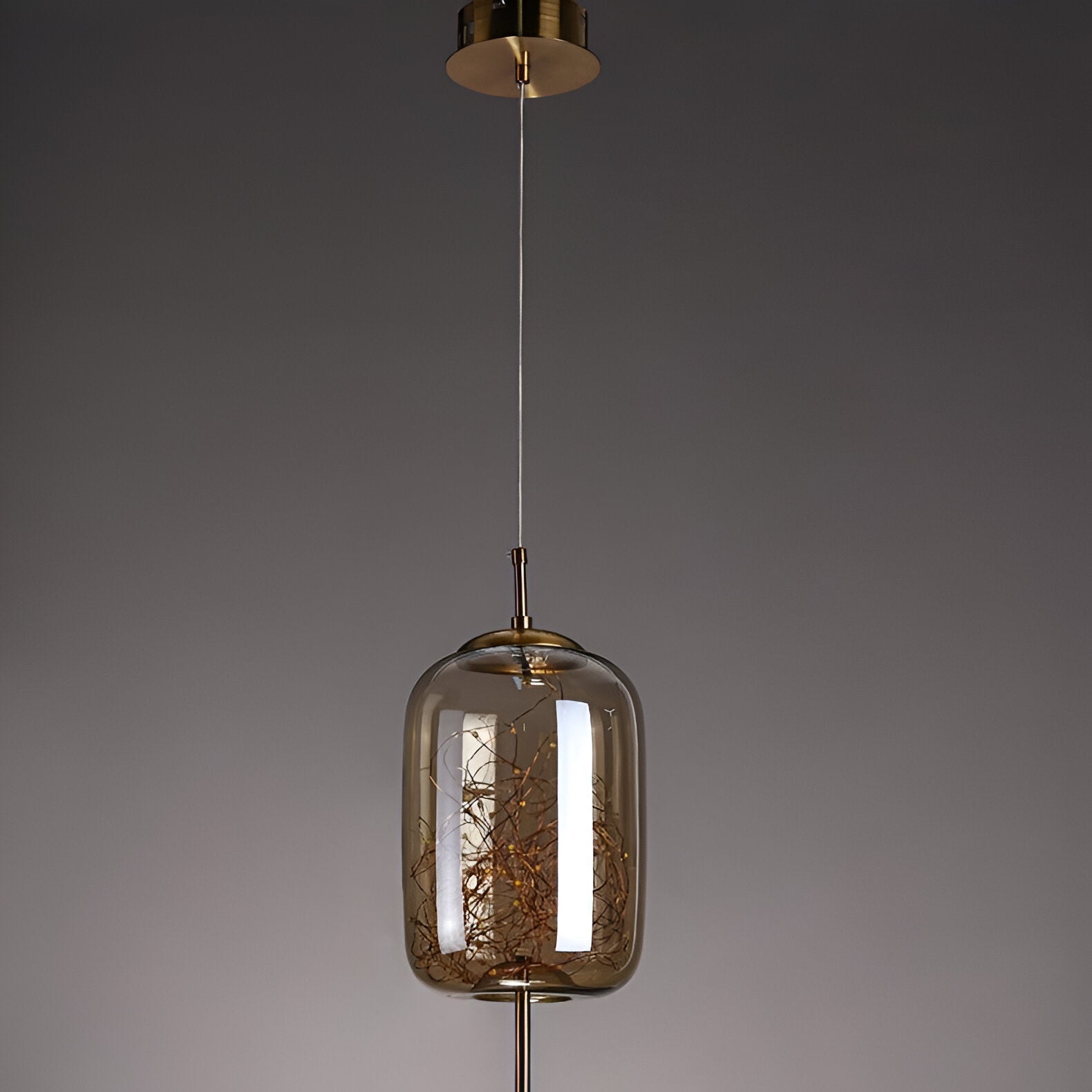 Aurora | Szklana lampa wisząca LED Nordic