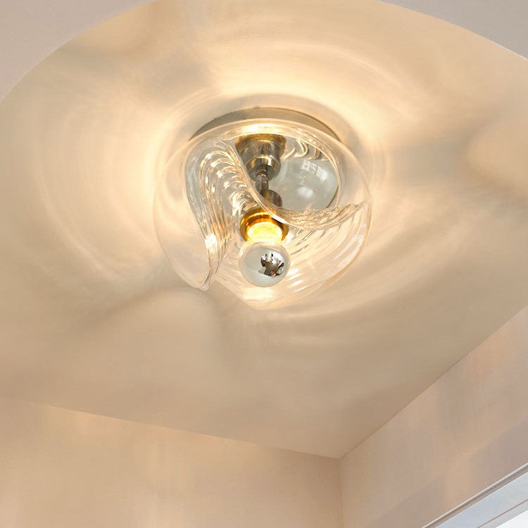 Lumière | Francuska lampa sufitowa w stylu vintage Bauhaus