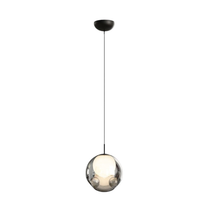 Elyra | Lampa wisząca z kulą ze szkła lustrzanego