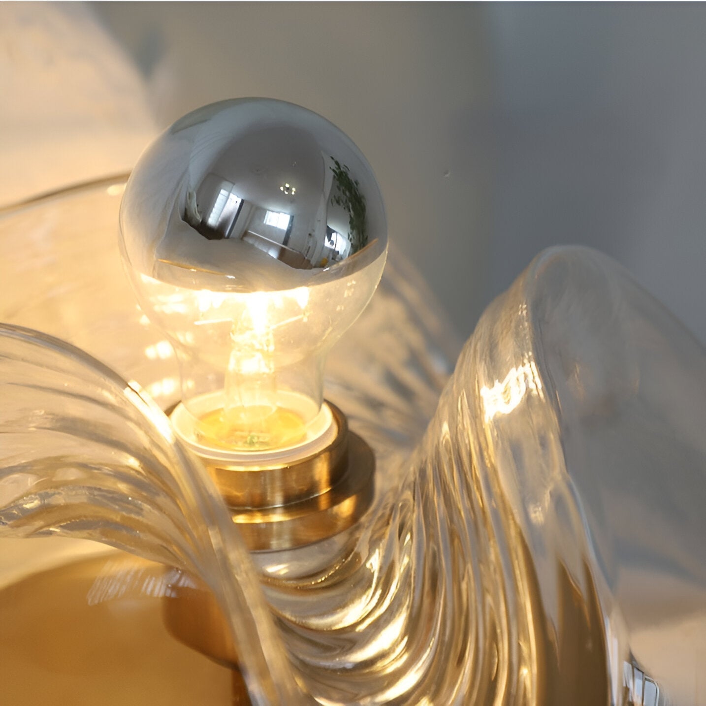 Lumière | Francuska lampa sufitowa w stylu vintage Bauhaus