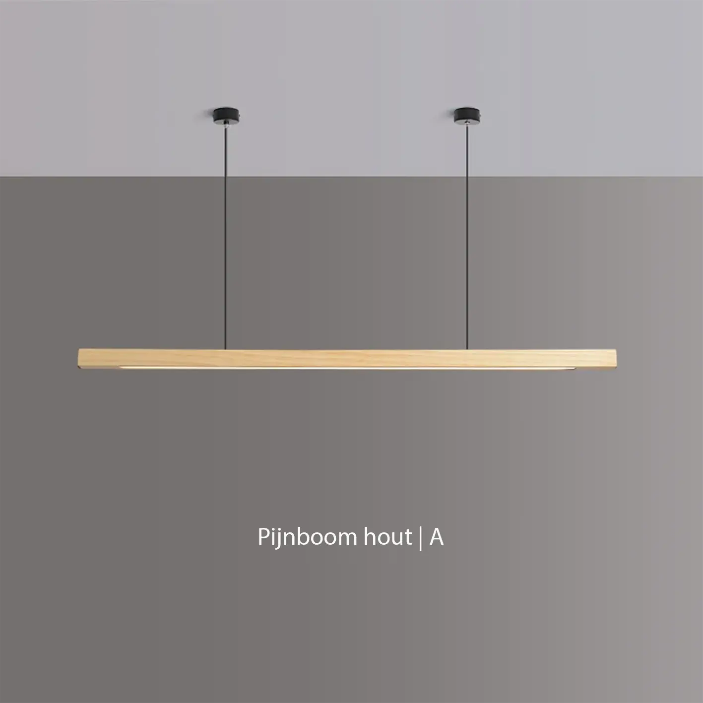 Cedira | Lampa wisząca w stylu drewnianych listew