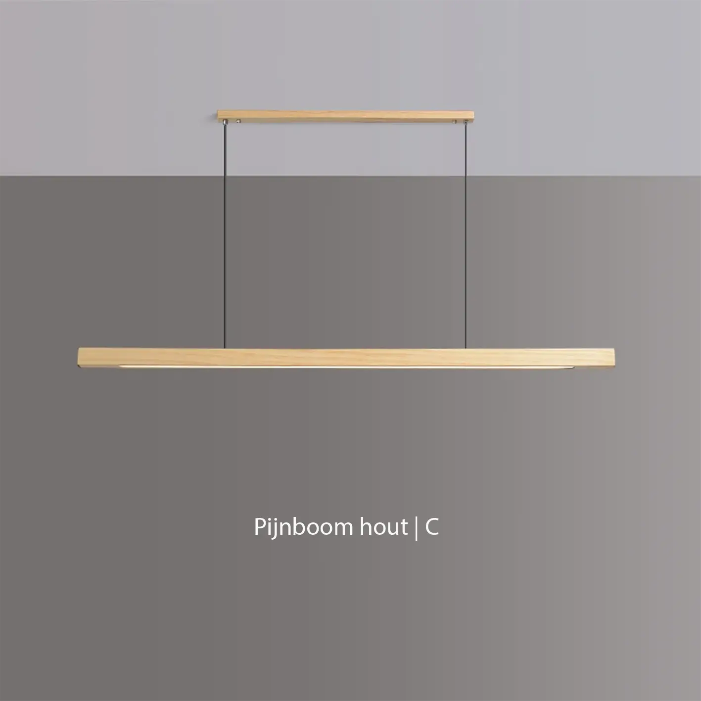 Cedira | Lampa wisząca w stylu drewnianych listew