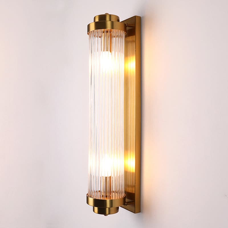 Retro | Szklana lampa ścienna LED w stylu vintage