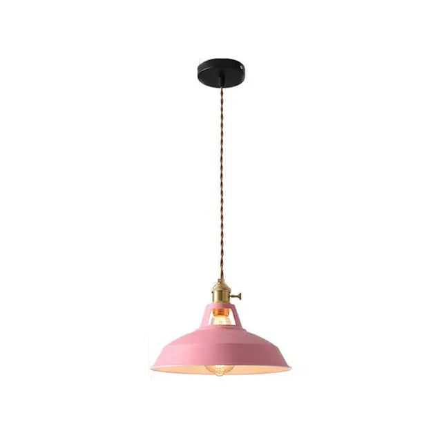 Vivira | Lampa wisząca w stylu retro w pastelowych kolorach