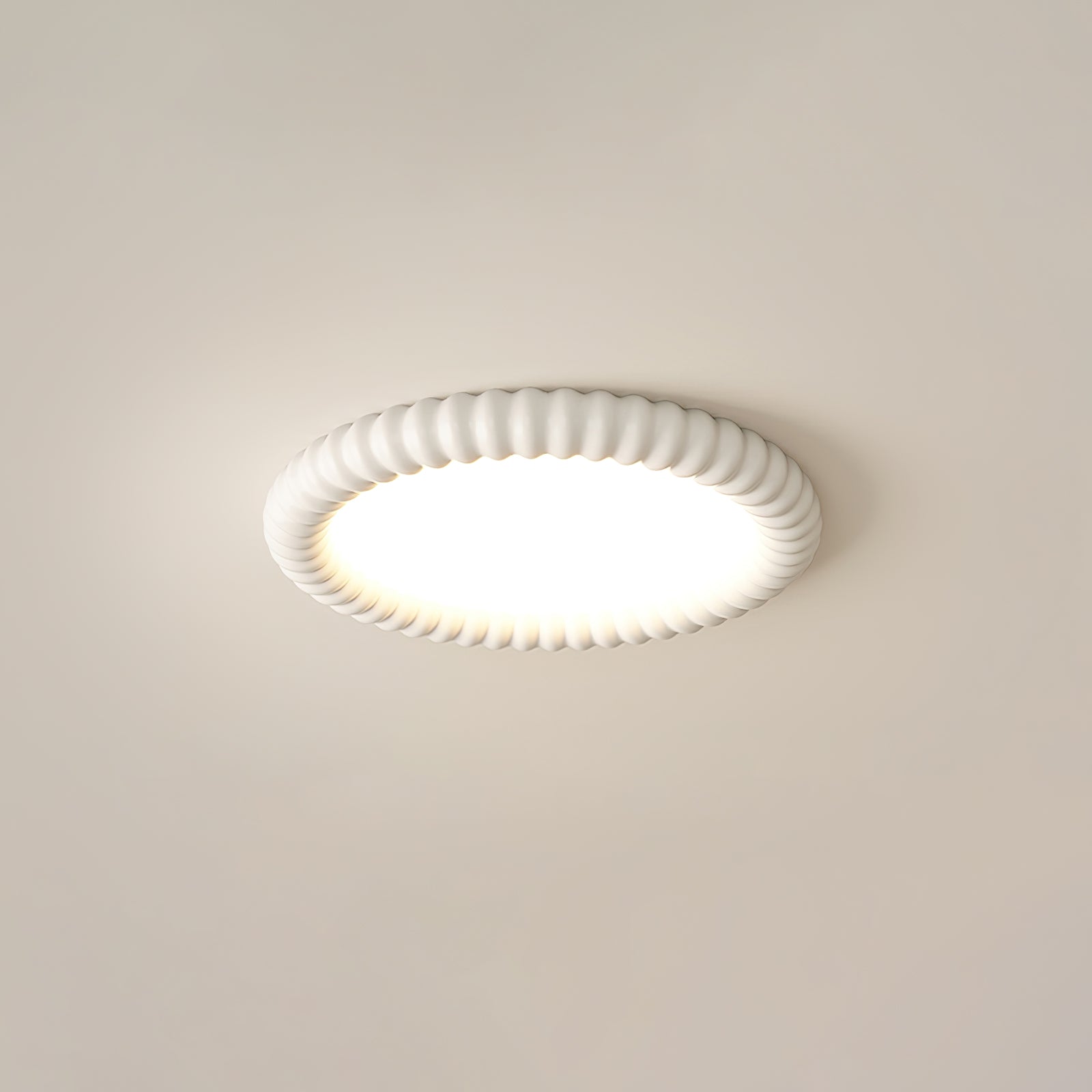 Feyora | Nowoczesna lampa sufitowa z okrągłą ramą