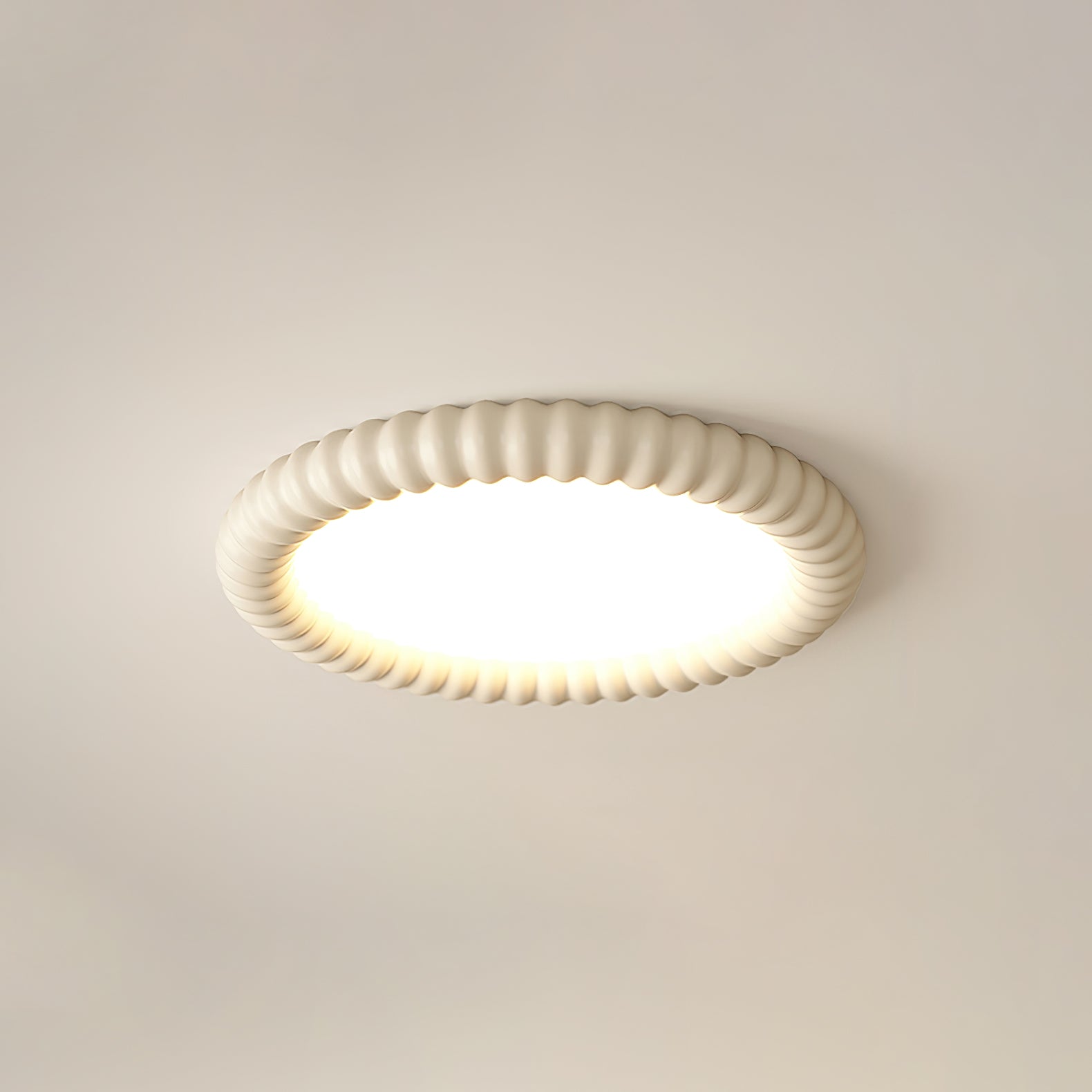 Feyora | Nowoczesna lampa sufitowa z okrągłą ramą