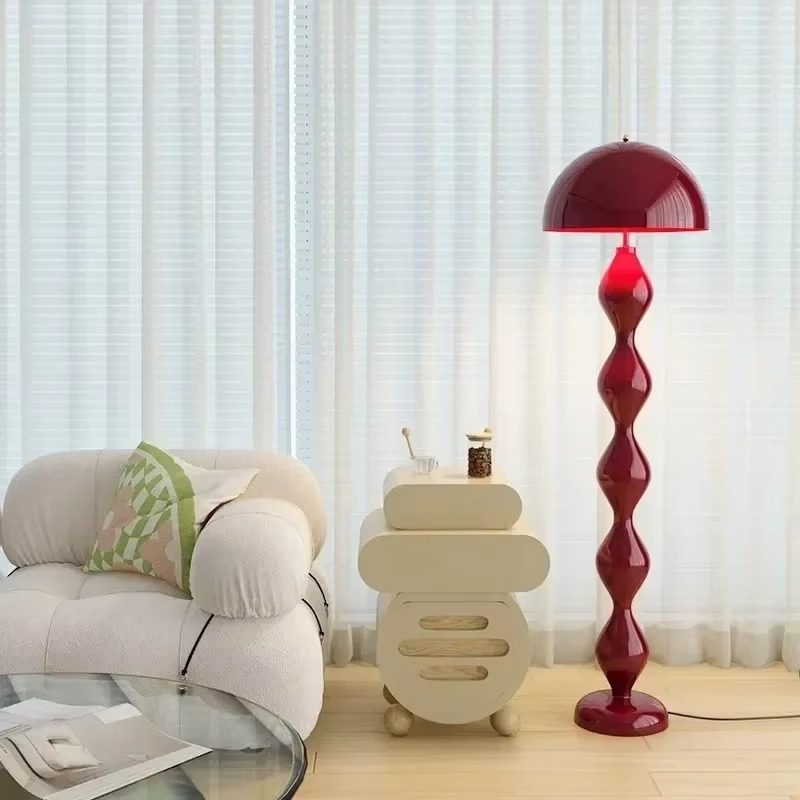 Lunira | Lampa podłogowa w stylu retro