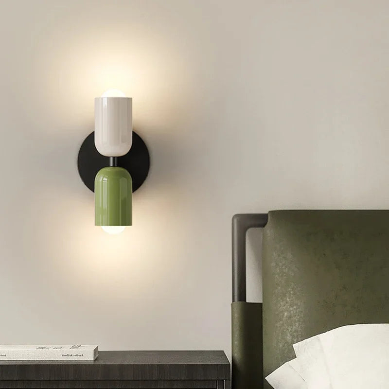 Coloria | Nowoczesna podwójna lampa ścienna