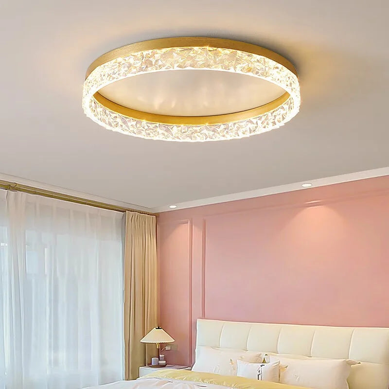 Nordic | Kryształowa lampa sufitowa LED