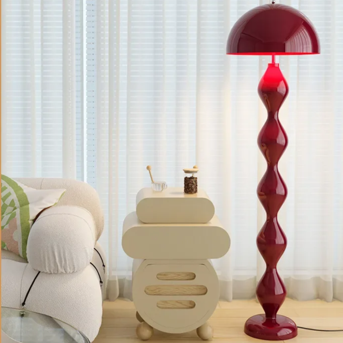 Lunira | Lampa podłogowa w stylu retro