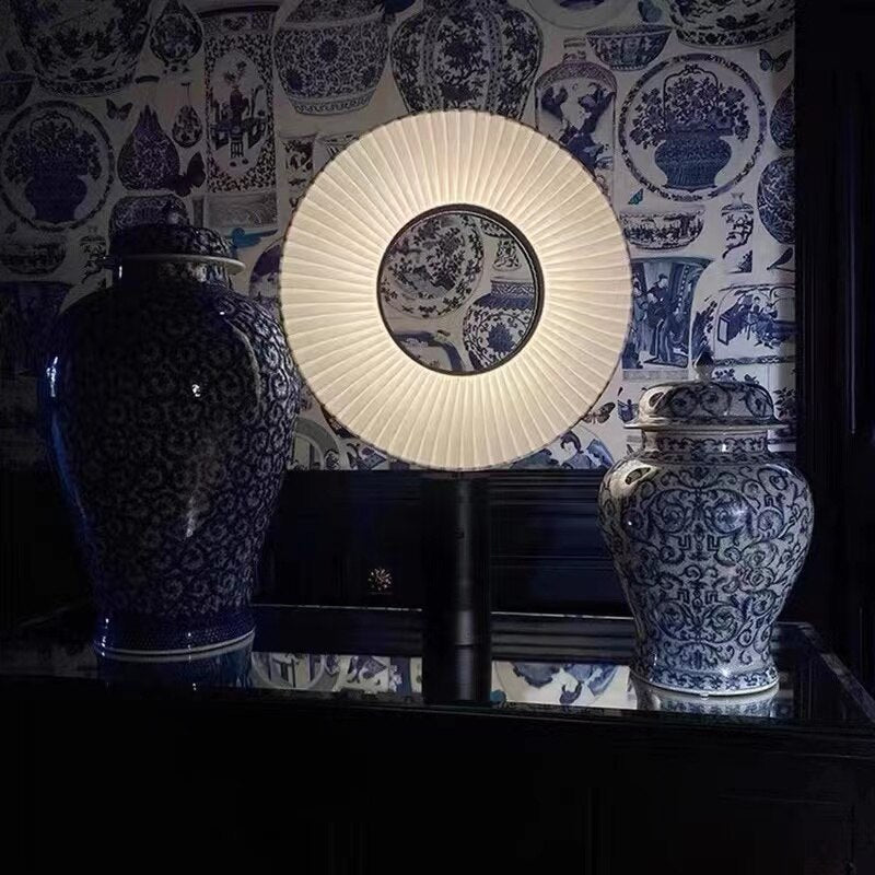 Solara | Nowoczesna lampa stołowa LED solarna czarna
