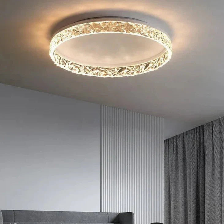 Nordic | Kryształowa lampa sufitowa LED