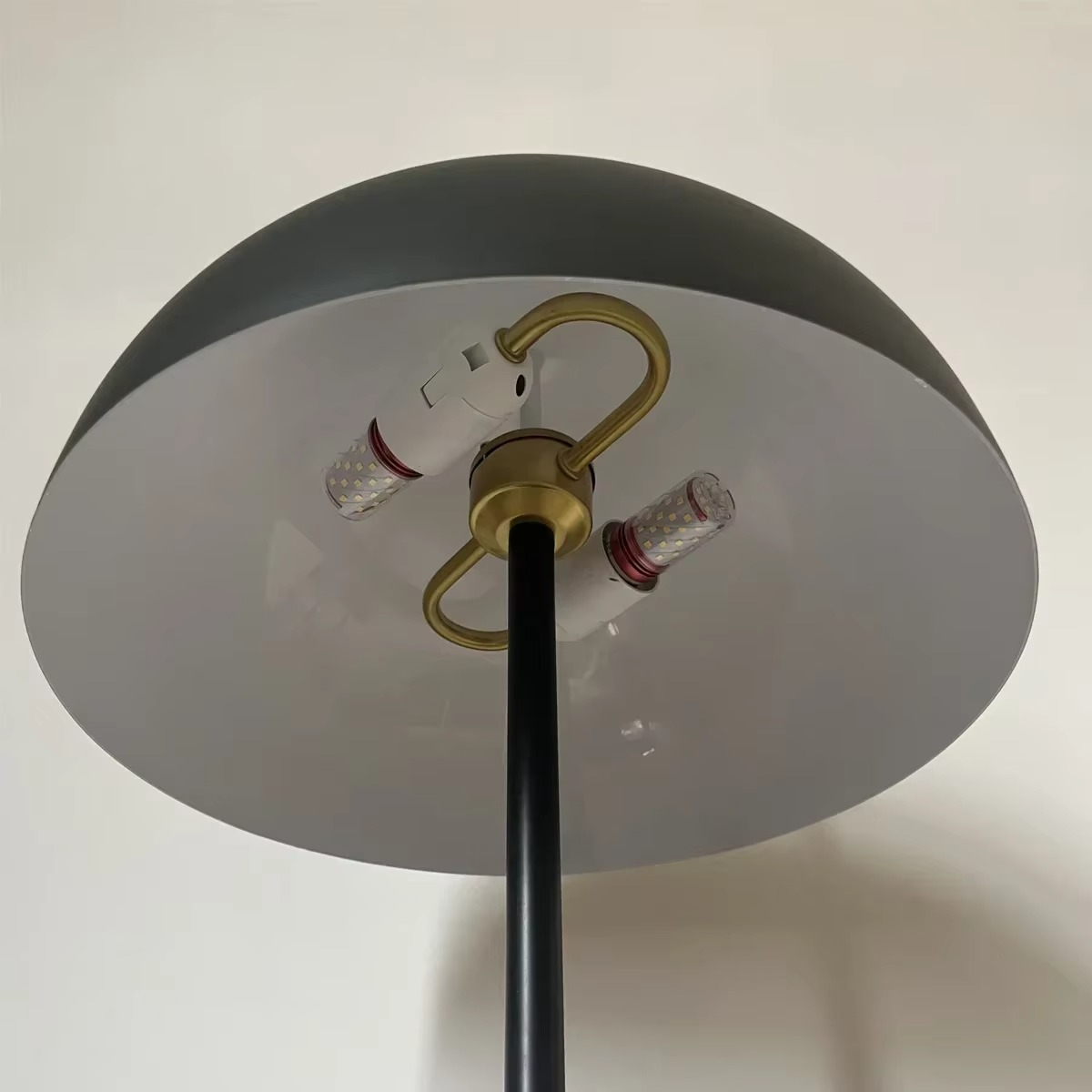 Lunaro | Lampa podłogowa z kloszem półkulistym
