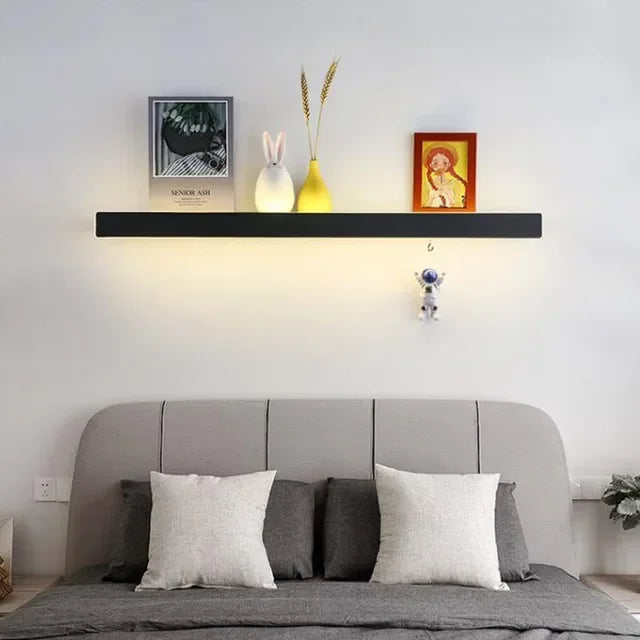 Orvian | nowoczesna lampa ścienna z miejscem do przechowywania