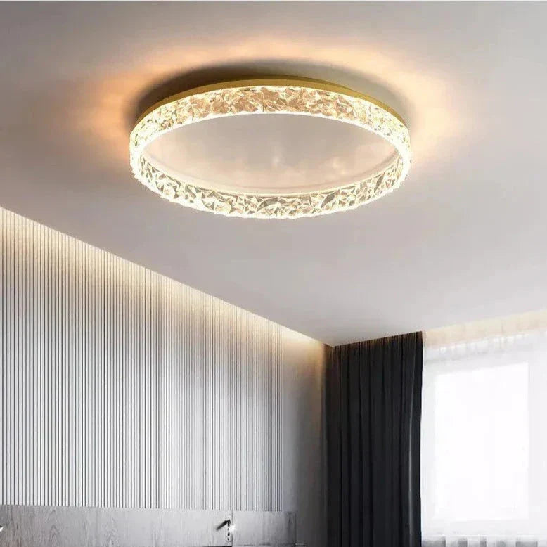 Nordic | Kryształowa lampa sufitowa LED