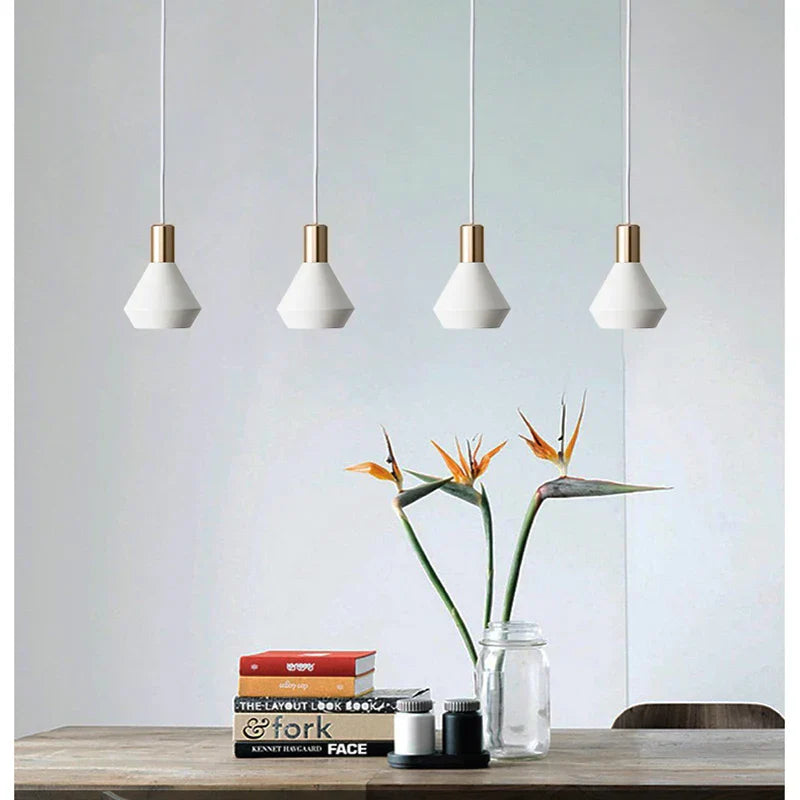 Italia | Minimalistyczna lampa wisząca LED, nowoczesna, czarna