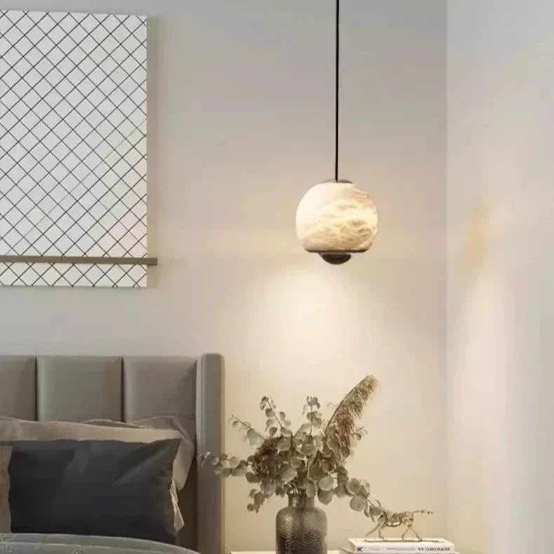 Seliora | Wisząca lampa kulista o strukturze chmury