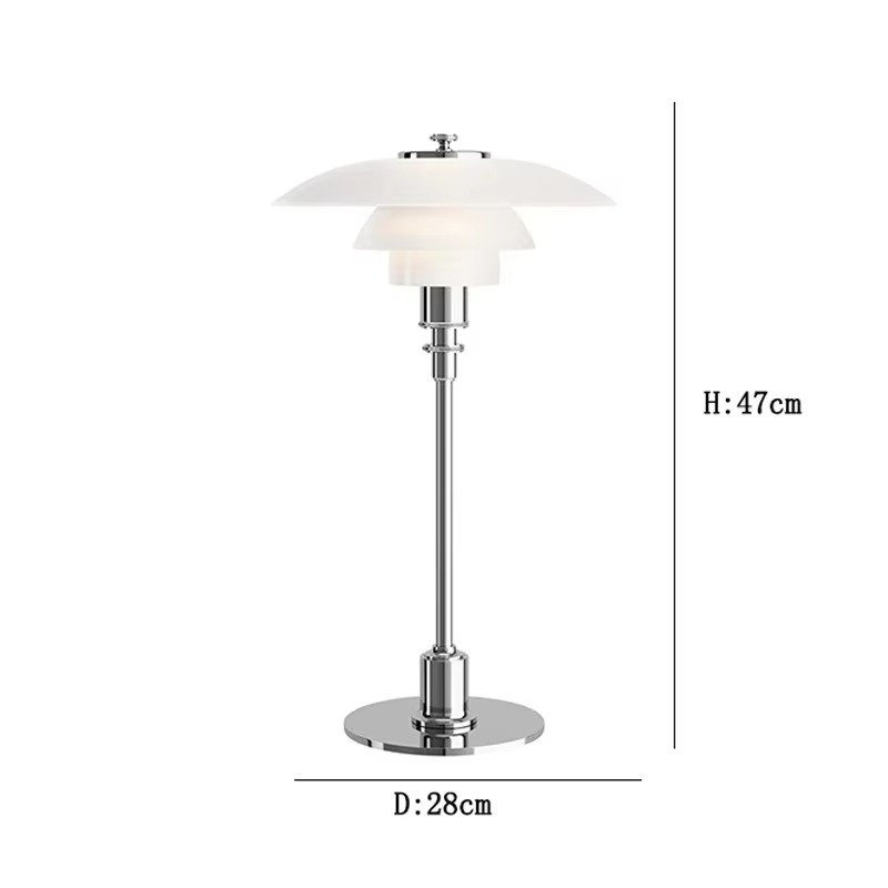 Aurivio | Lampa stołowa w stylu retro