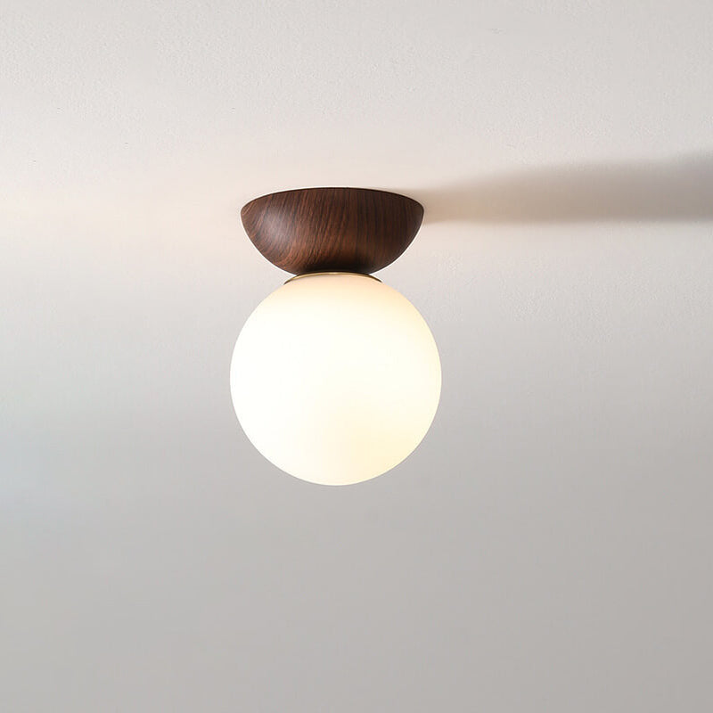 Log | Japońska lampa wisząca LED z nutą elegancji
