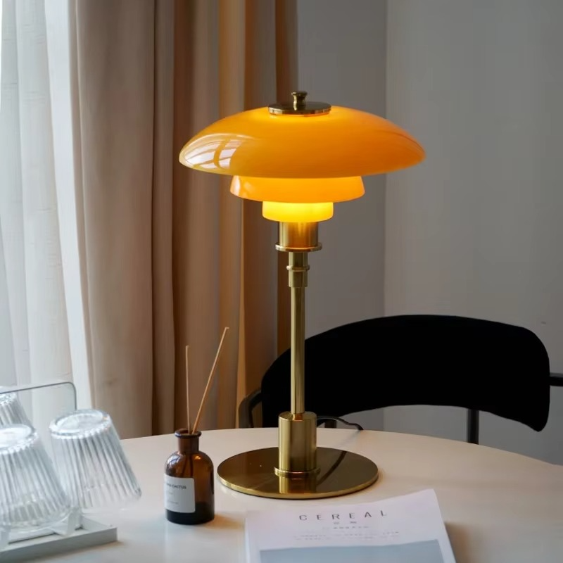 Aurivio | Lampa stołowa w stylu retro