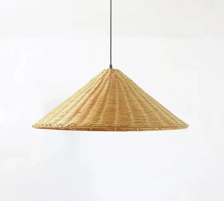 Ravena | Lampa wisząca w stylu rattanu