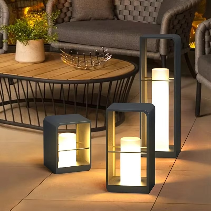 Lumiframe | Nowoczesna zewnętrzna lampa stojąca LED