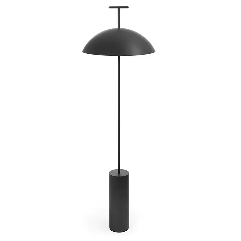 Lunaro | Lampa podłogowa z kloszem półkulistym