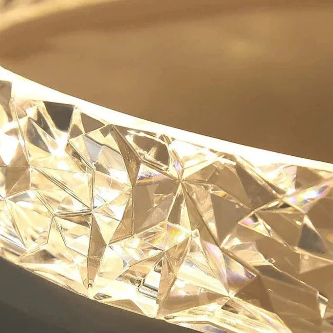 Nordic | Kryształowa lampa sufitowa LED