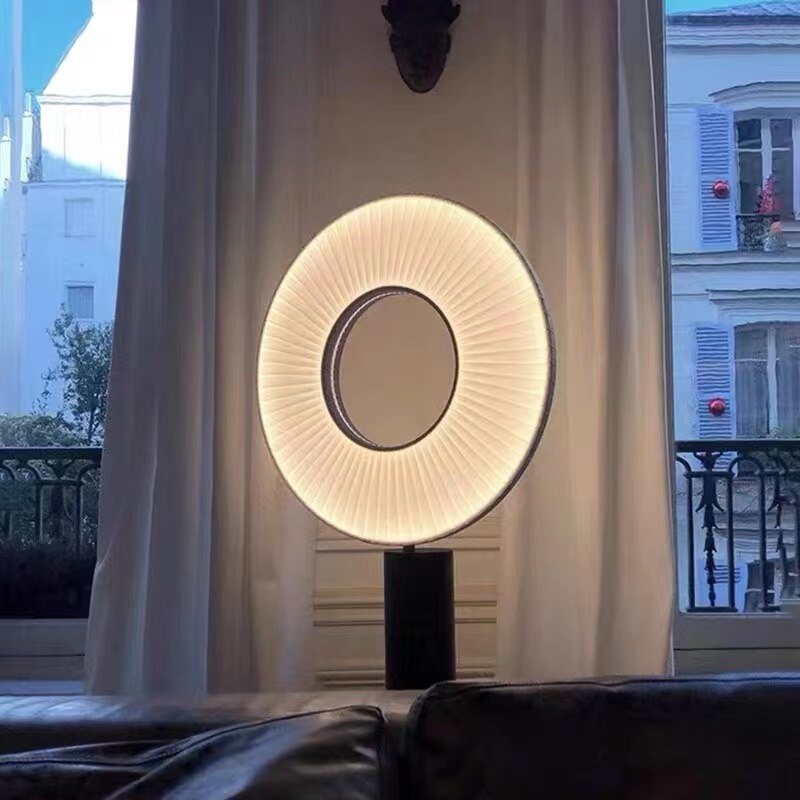 Solara | Nowoczesna lampa stołowa LED solarna czarna