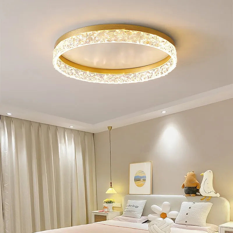 Nordic | Kryształowa lampa sufitowa LED