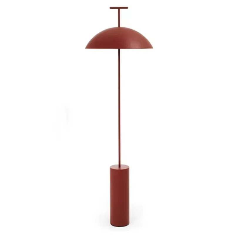 Lunaro | Lampa podłogowa z kloszem półkulistym