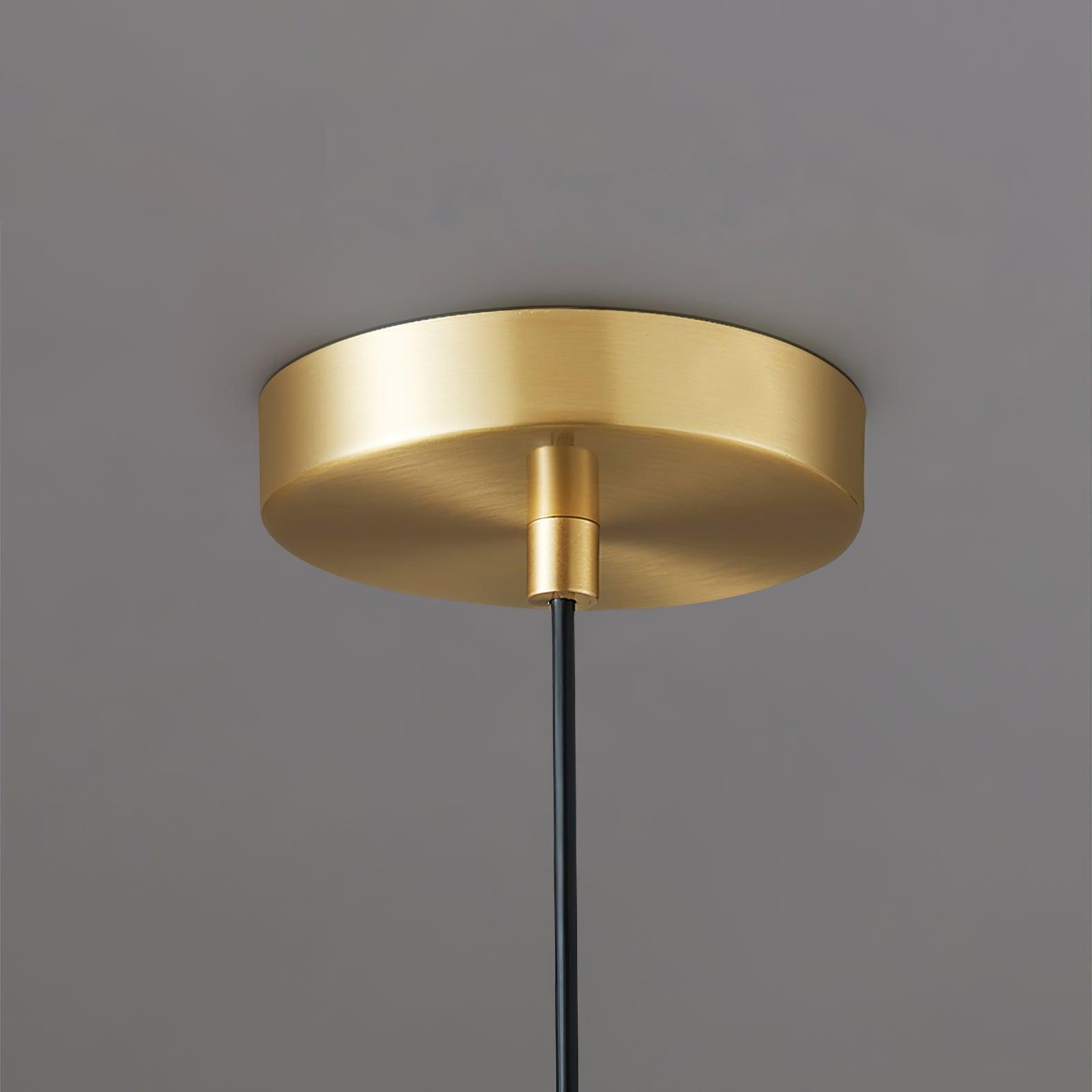 Coralia | Szklana lampa wisząca w kształcie muszli