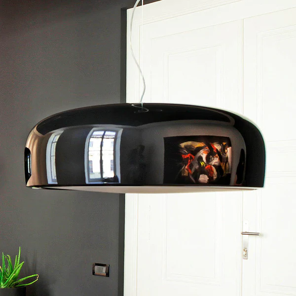 Morvane | nowoczesna czarna lampa wisząca LED