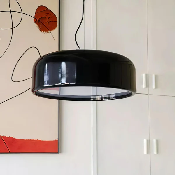 Morvane | nowoczesna czarna lampa wisząca LED