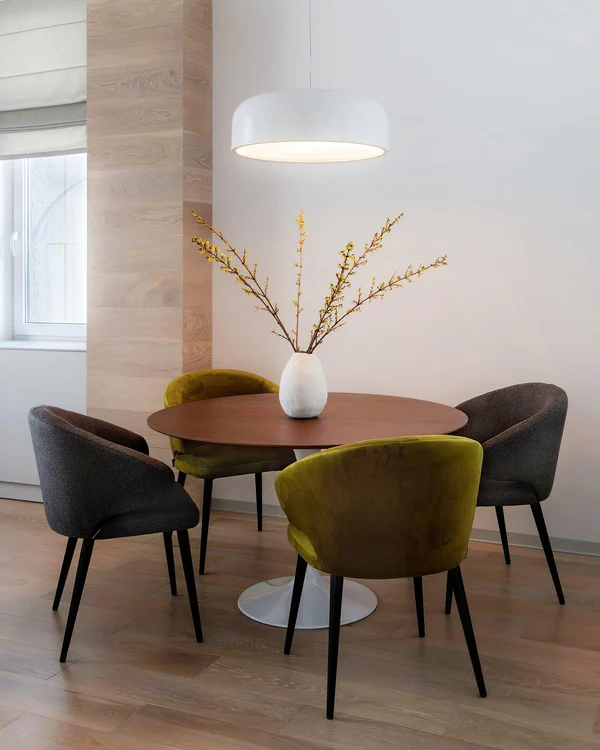 Morvane | nowoczesna czarna lampa wisząca LED