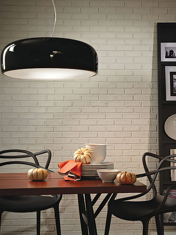 Morvane | nowoczesna czarna lampa wisząca LED