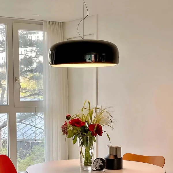 Morvane | nowoczesna czarna lampa wisząca LED