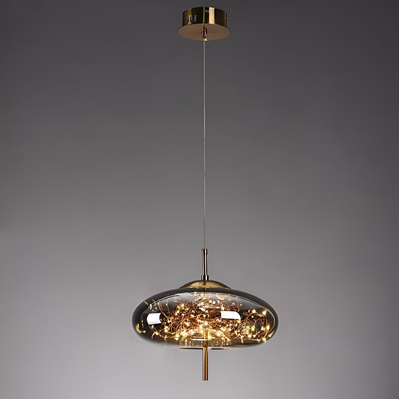 Aurora | Szklana lampa wisząca LED Nordic