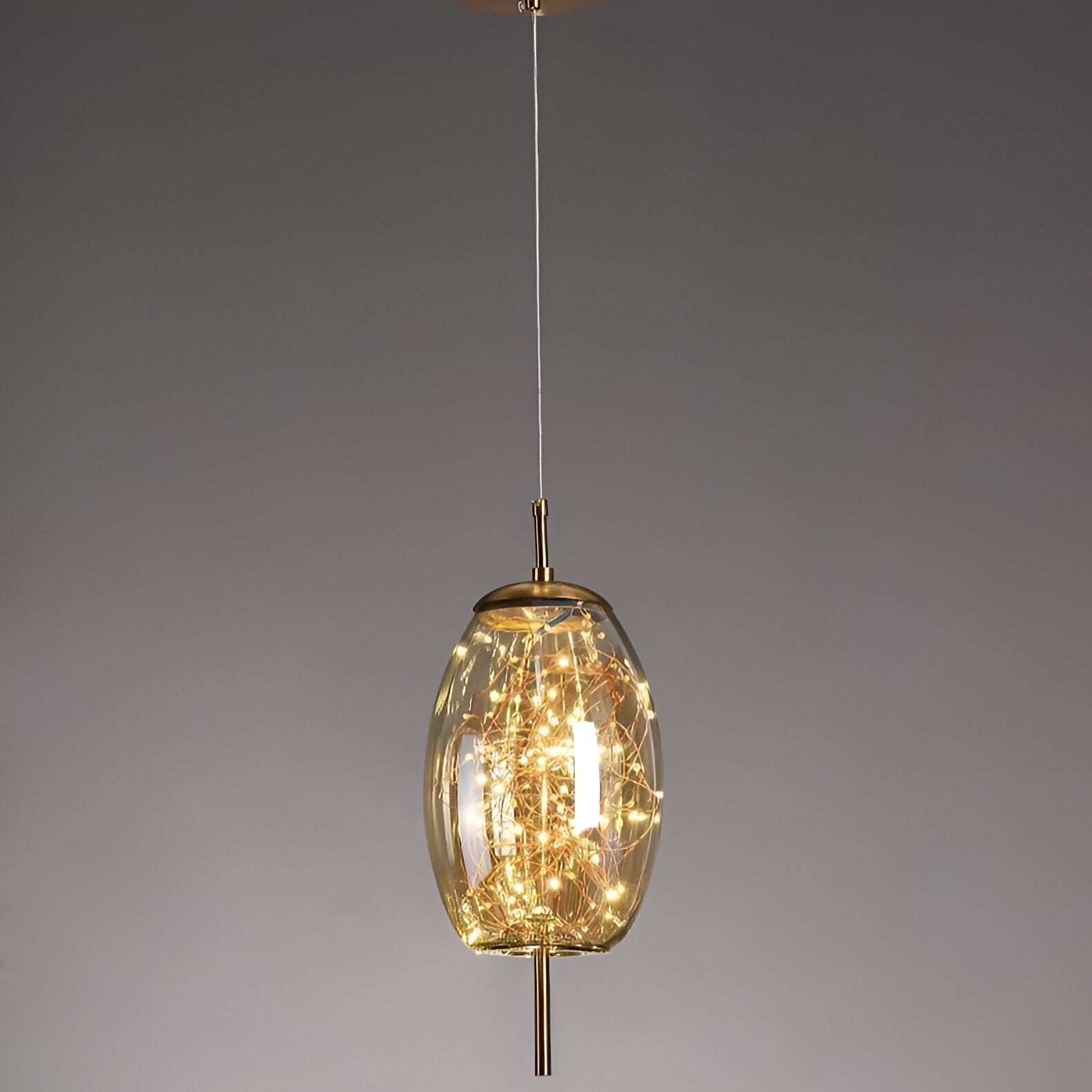 Aurora | Szklana lampa wisząca LED Nordic