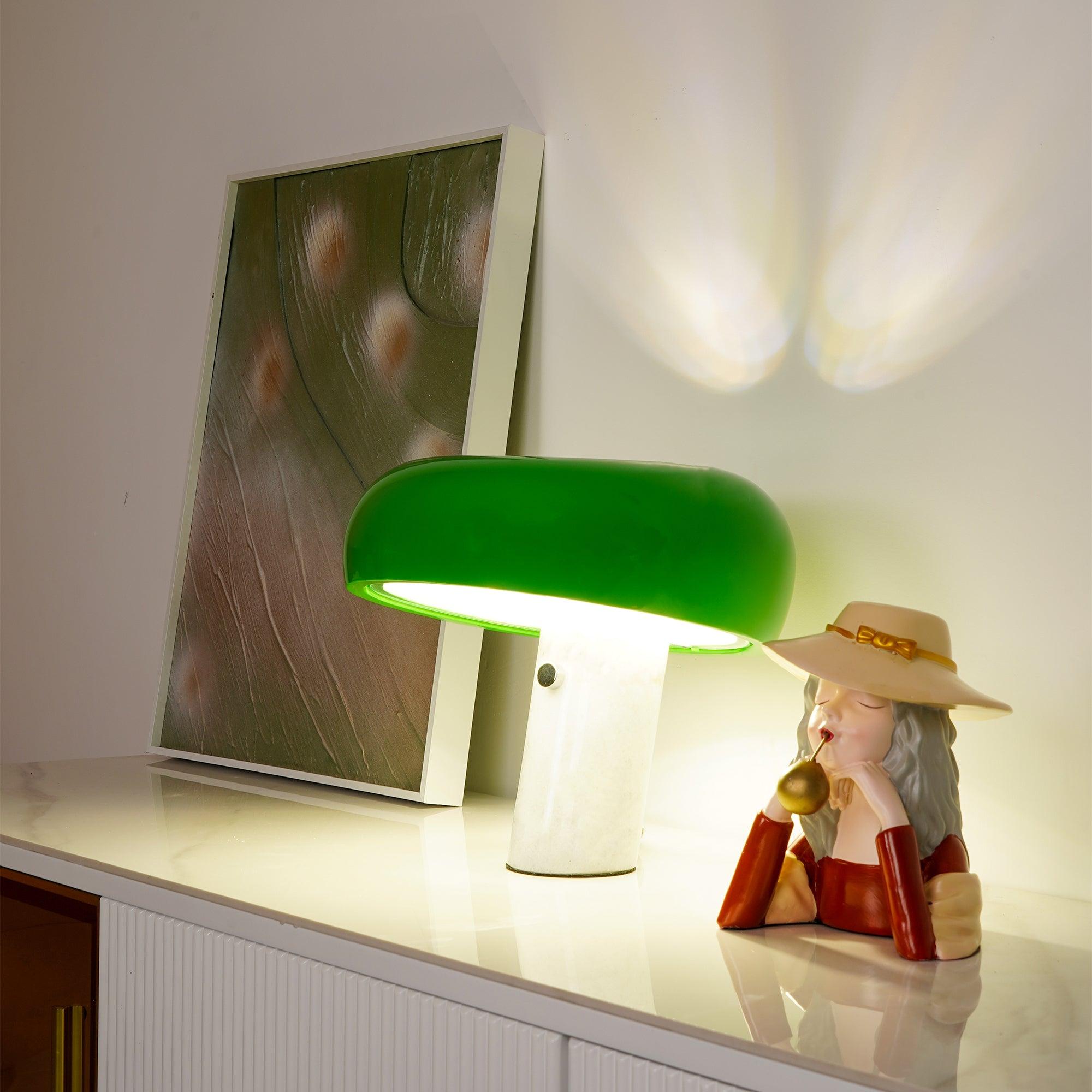 Modario | lampka stołowa w stylu retro z motywem grzyba