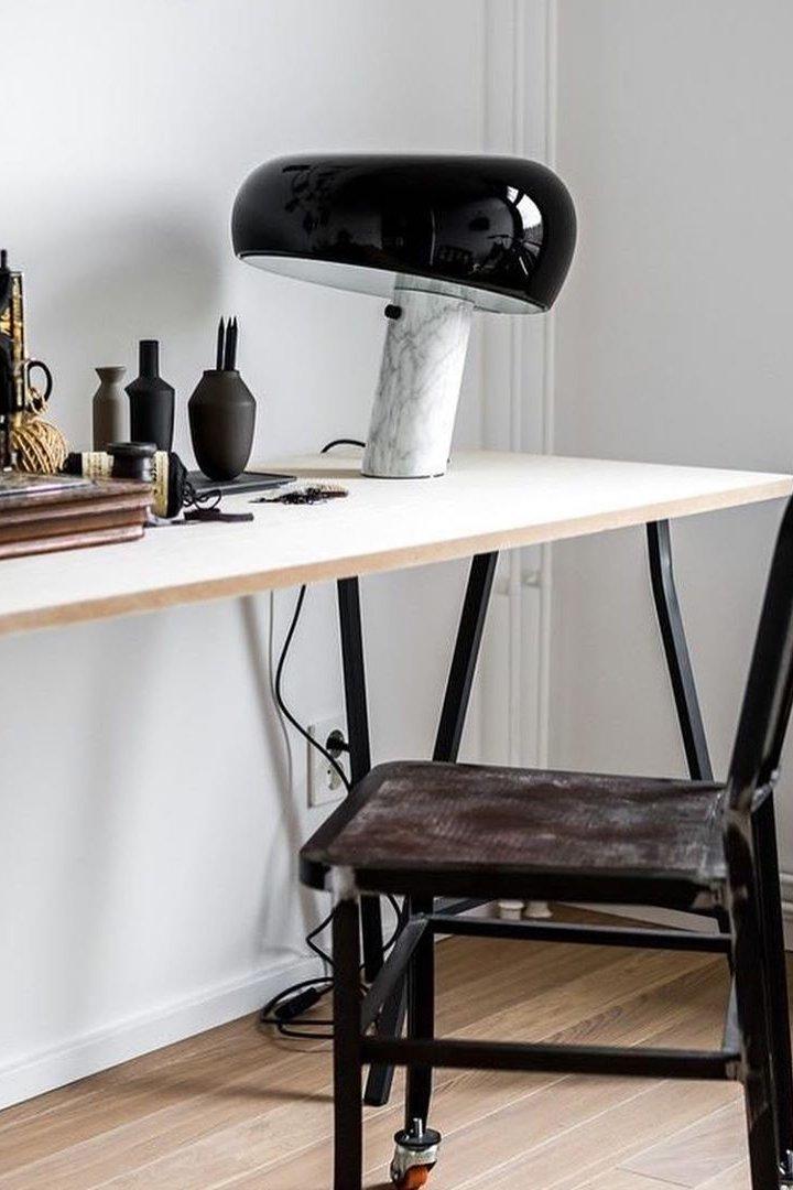 Modario | lampka stołowa w stylu retro z motywem grzyba
