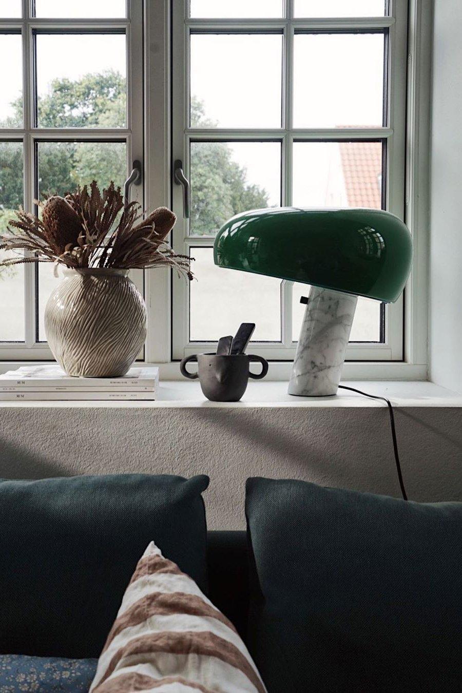 Modario | lampka stołowa w stylu retro z motywem grzyba