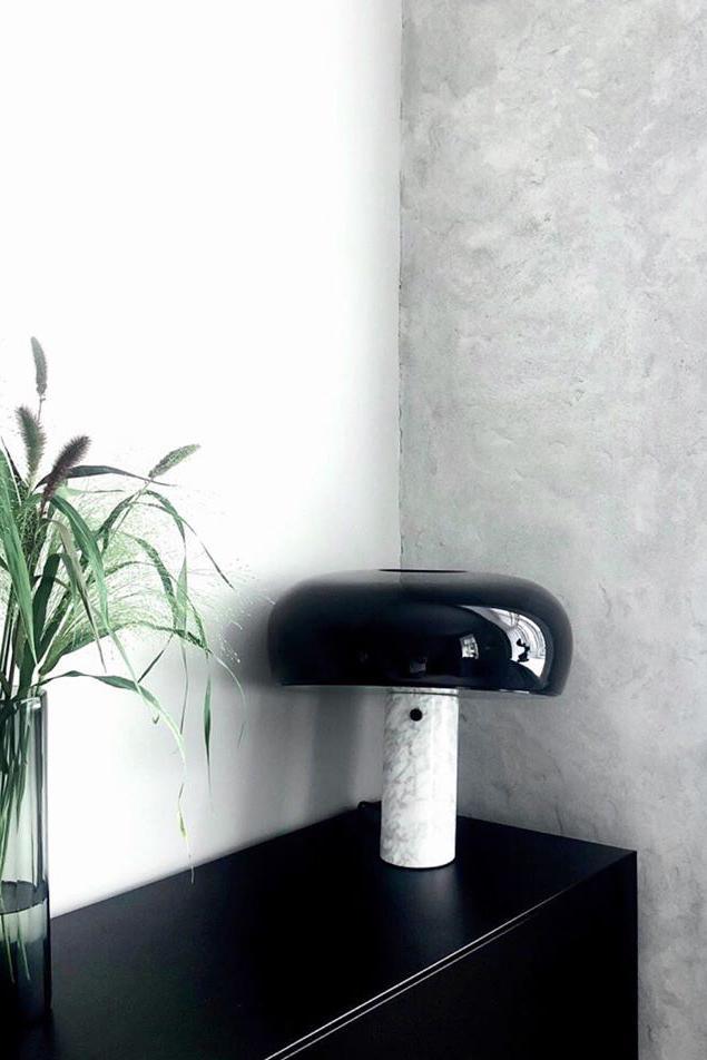 Modario | lampka stołowa w stylu retro z motywem grzyba