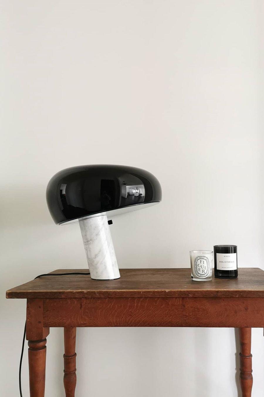Modario | lampka stołowa w stylu retro z motywem grzyba